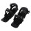 Ein Paar Mini-Kurzski-Skates, schwarz, einfache 5