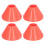 20PCS Fußball-Trainingsmarker, multifunktional, 10