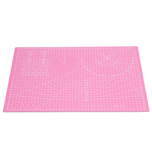 Selbstheilende Schneidematte, 45 x 30 cm, Rosa, 1