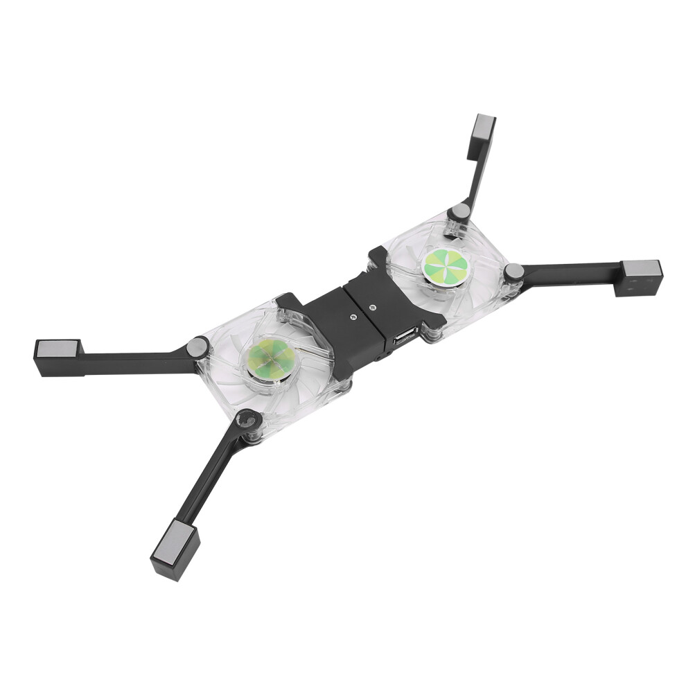 Drs03 Klappbares Laptop-Kã¼Hlpad Mit Doppellã¼Ftern, 8141948278549