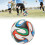 Fußball, Größe 5, hohe Elastizität, weich, 12