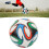 Fußball, Größe 5, hohe Elastizität, weich, 11