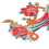 Blumenaufnäher, Phönixblumen, chinesischer Stil, 14