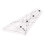 Quilt-Lineal, 22,5 Grad Schlitz-Design, 18