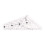 Quilt-Lineal, 22,5 Grad Schlitz-Design, 19