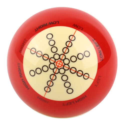 Trainings-Billard-Queueball aus Harz,