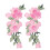 Bestickter Aufnäher, Blumenmuster, Baumwolle, 9