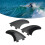 3Pcs Surfbrett Flossen PVC Quick Release Ersatz 1