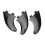 3Pcs Surfbrett Flossen PVC Quick Release Ersatz 3