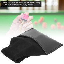 2Pcs Billard Queue Kreide Halter Pool Tisch Stick