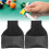 2Pcs Billard Queue Kreide Halter Pool Tisch Stick 10