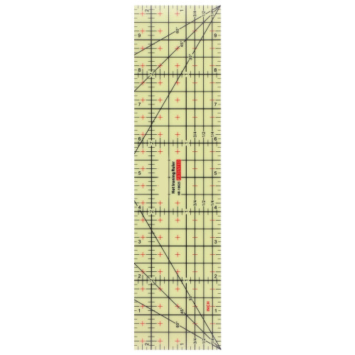 Stoff-Quiltlineal, hitzebeständig, Kunststoff, 2