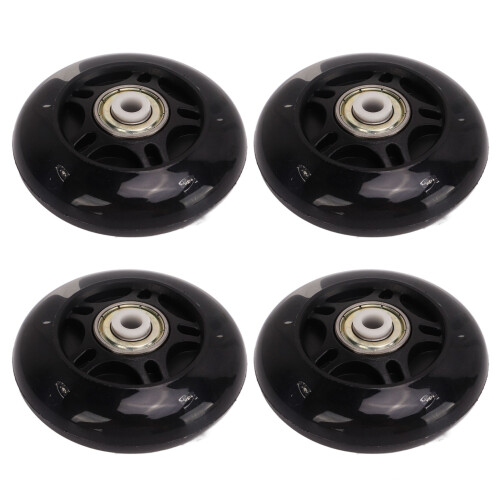 4 PCS Inline Skate Flash-Rad Rollschuh PU Räder 2