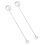 2Pcs Kaffee Rühren Sticks Langlebig Robust 5