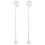 2Pcs Kaffee Rühren Sticks Langlebig Robust 2