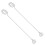 2Pcs Kaffee Rühren Sticks Langlebig Robust 9