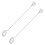 2Pcs Kaffee Rühren Sticks Langlebig Robust 7