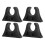 Bootspaddelhalter-Clips, Kunststoff, 5
