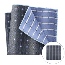 Elegante vierkante zakdoek met jacquardpatroon Zakdoek-FJ004