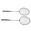 Badmintonschläger Carbon Aluminium Einteilig 4