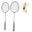 Badmintonschläger Carbon Aluminium Einteilig 12