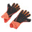 2 Stück Fußballhandschuhe, Nylon, 4
