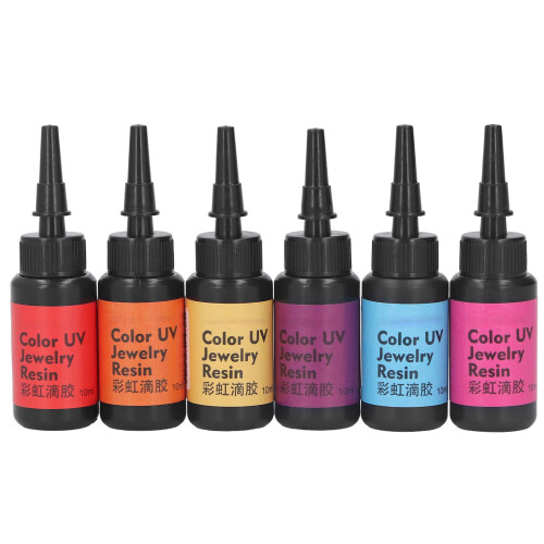 6 Stück 10 ml UV-Harz, einfache Bedienung, 1