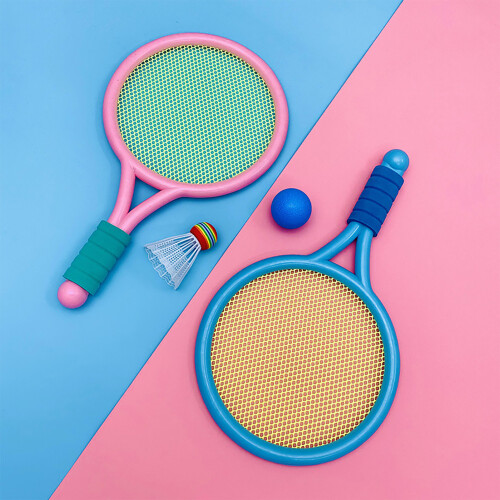 Badmintonschläger für Kinder, rutschfest,