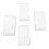 4PCS Schläger Rahmen Schutz Band PU Material 4