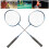 REGAIL Badmintonschläger-Set aus Eisenlegierung 13