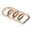 10 Stück D-Ringe, zuverlässig, langlebig, 3