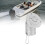 Bootsdeckfüller 45 316 Edelstahl 38mm 11