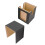 Kartendeckbox, PU-Leder, Magnetverschluss, 4