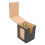 Kartendeckbox, PU-Leder, Magnetverschluss, 3