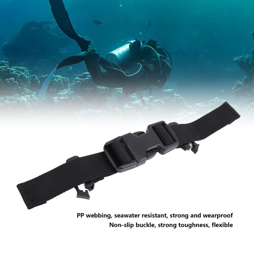 Backmount Fixed Strap Rucksack Brustgurt Scuba