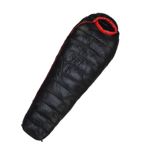 Hydrophober Daunenschlafsack für den Außenbereich, 1