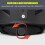 Snowboarding Hat Helmet  Protective, MIPS Technology, Adjustable Ventilation, Removable Ear Pads Black 3