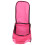 Nylon-Golfschuhtasche, Pink, tragbar, 8
