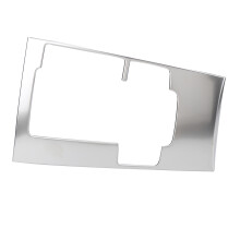 Cubierta del panel de la palanca de cambios interior para Mazda3, embellecedor de consola de acero inoxidable, fácil instalación sin necesidad de