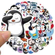 Pinguin-Aufkleber für Scrapbooking, niedliche Vinyl-Aufkleber für Kinder, Teenager und Mädchen, wasserfeste und wiederverwendbare Aufkleber für