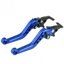 Maneta de freno de tambor de embrague para motocicleta, ajuste universal, brazo de aleación de aluminio, maneta de freno duradera, construcción de