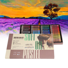 50 Stück Ölpastelle, lebendige Farben, weich,