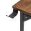 Living And Home Home Office Desk with Side Storage Pocket and Hook, 100cm W 4