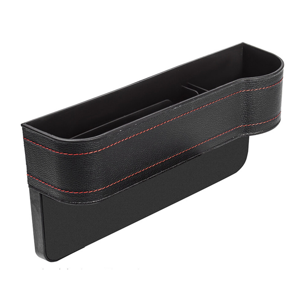 Gap Space Storage Box Car Seat Side Pocket Pu Leather Car Seat Filler Universal Vehicle Car Seat Slit Pocket W/ Coin Collector Console Charging Hole 9139052858923