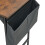 Living And Home Home Office Desk with Side Storage Pocket and Hook, 100cm W 5