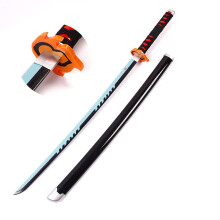 Anime Cosplay Katana with sheath, Anime Ninja Sword Toy, Anime Lovers, for Halloween Party Supplies/104Cm