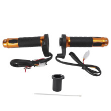 Elektrisches Motorrad-Scooter-Drahtgasgriff-Set mit LCD-Spannungsanzeige, universeller Spannungserkennung und Echtzeit-Anzeige des verbleibenden