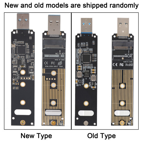 M.2 NVME SSD zu USB Adapter Board Festplatte