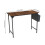 Living And Home Home Office Desk with Side Storage Pocket and Hook, 100cm W 6
