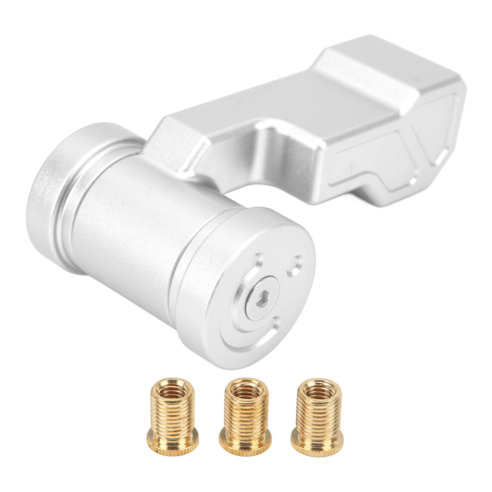 Aircraft Joystick Gear Shift Handle Aluminum Alloy Ergonomic Design Material Universal Fitment For Vehicle Interior Upgrade Simple Installation 9139052858718